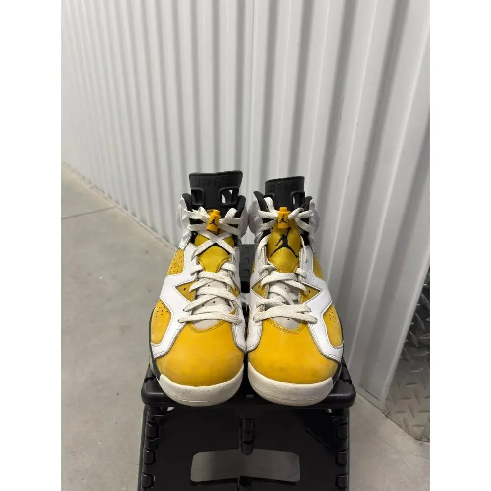 Nike Air Jordan 6 Yellow Ochre White 2024 Size 10.5 Men's - CT8529-170